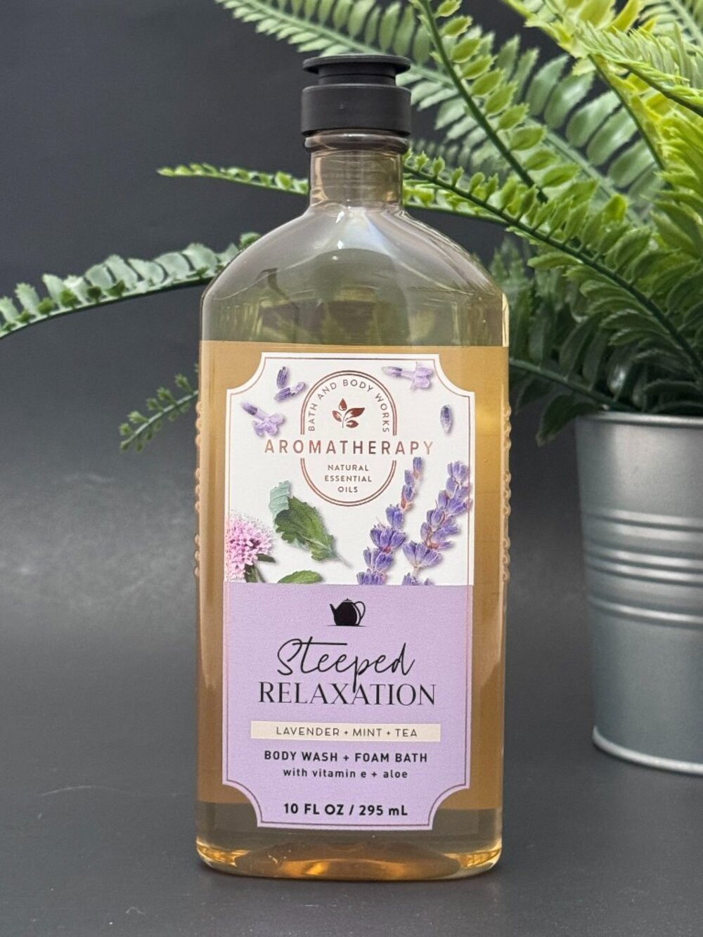 Bath & Body Works Aromatherapy Steeped Relaxation Body Wash & Foam Bath